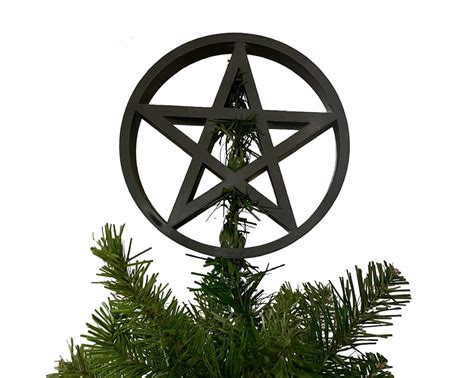 Finding Balance and Harmony with the Pagan Yule Tree Pentagram Topper